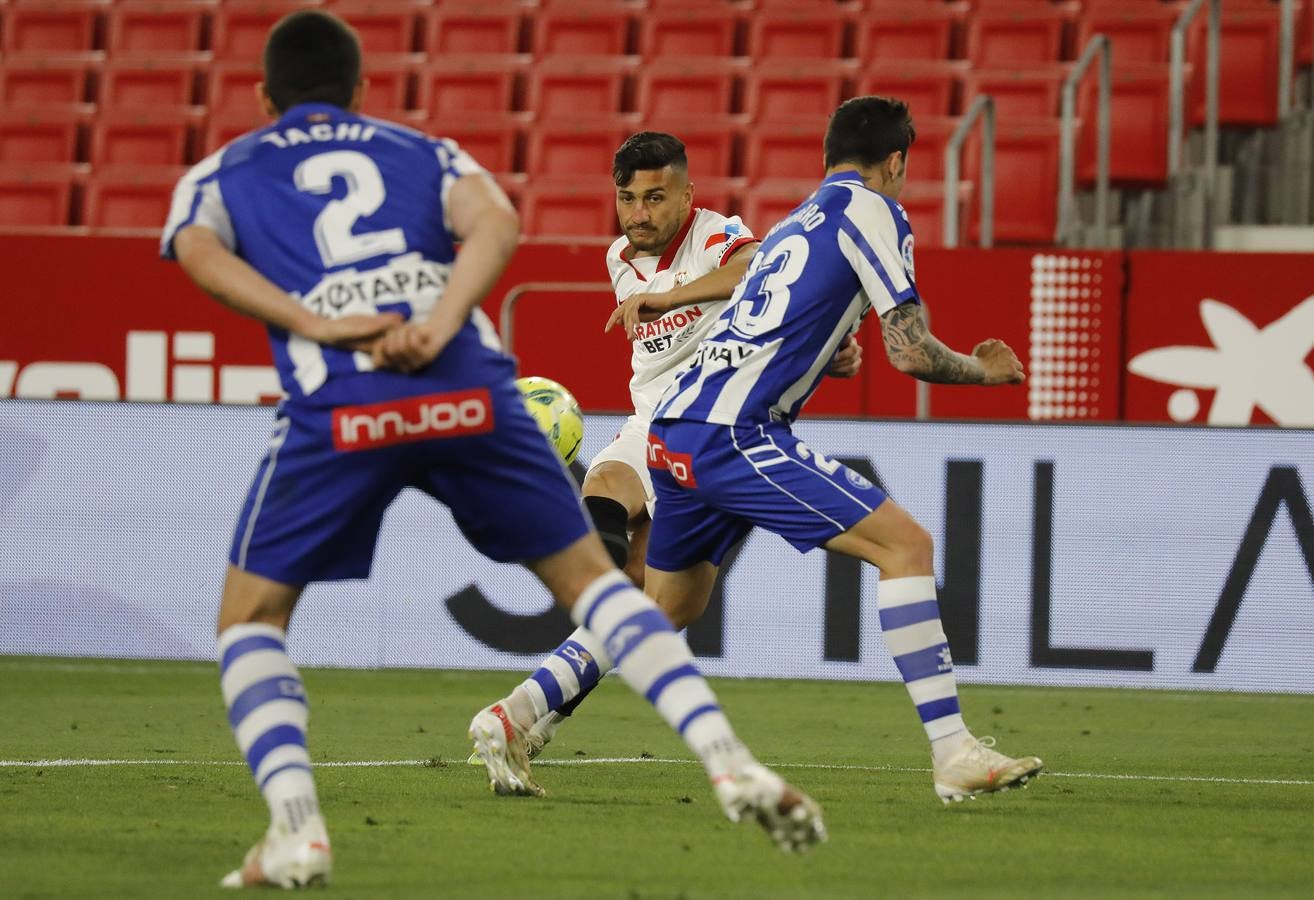 Partido entre el Sevilla FC y el Deportivo Alavés