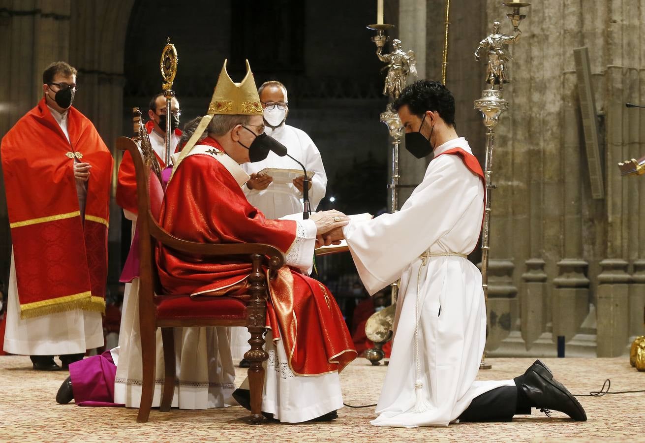 Última ordenación de sacerdotes de Monseñor Asenjo en Sevilla