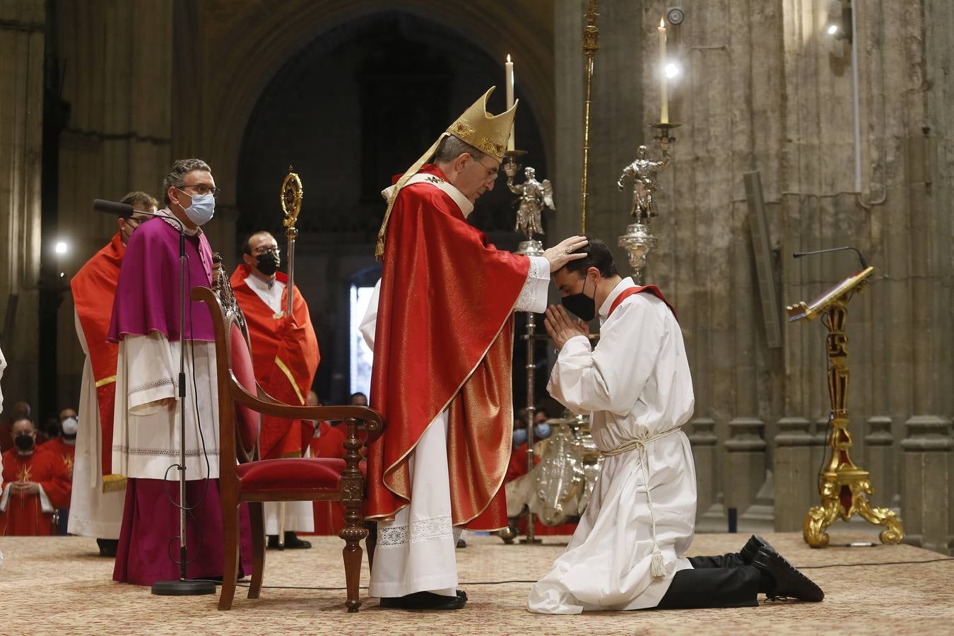 Última ordenación de sacerdotes de Monseñor Asenjo en Sevilla