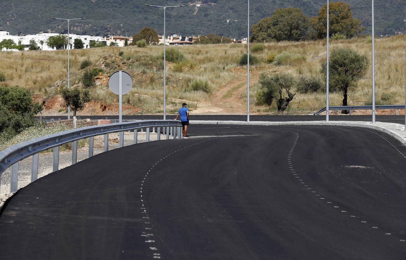 Las últimas obras del tramo municipal de la Ronda Norte de Córdoba, en imágenes