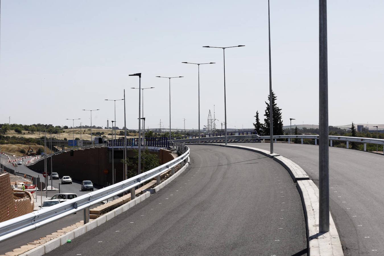 Las últimas obras del tramo municipal de la Ronda Norte de Córdoba, en imágenes