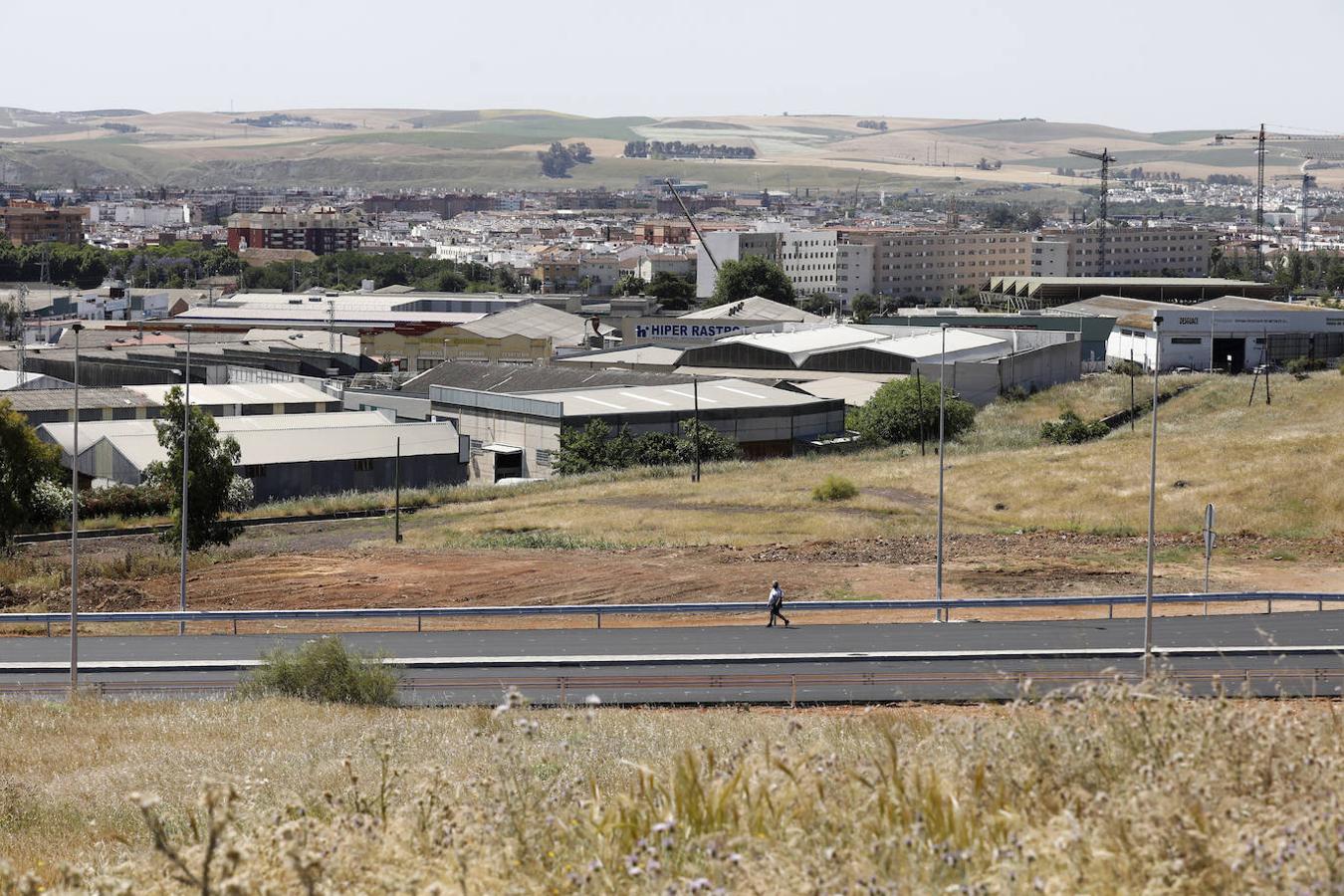 Las últimas obras del tramo municipal de la Ronda Norte de Córdoba, en imágenes