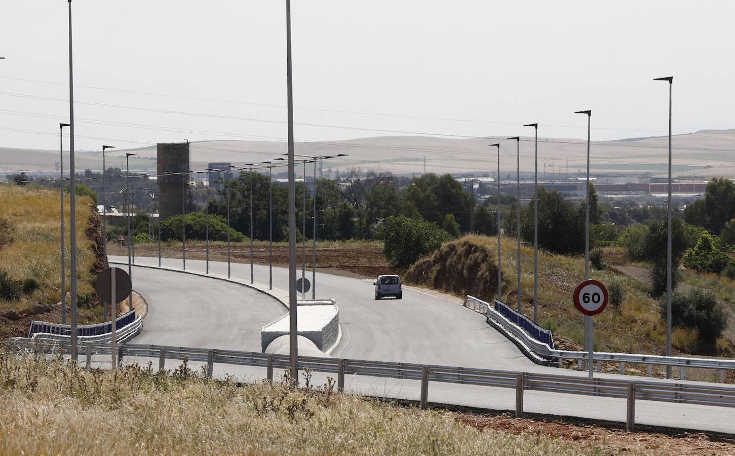 Las últimas obras del tramo municipal de la Ronda Norte de Córdoba, en imágenes