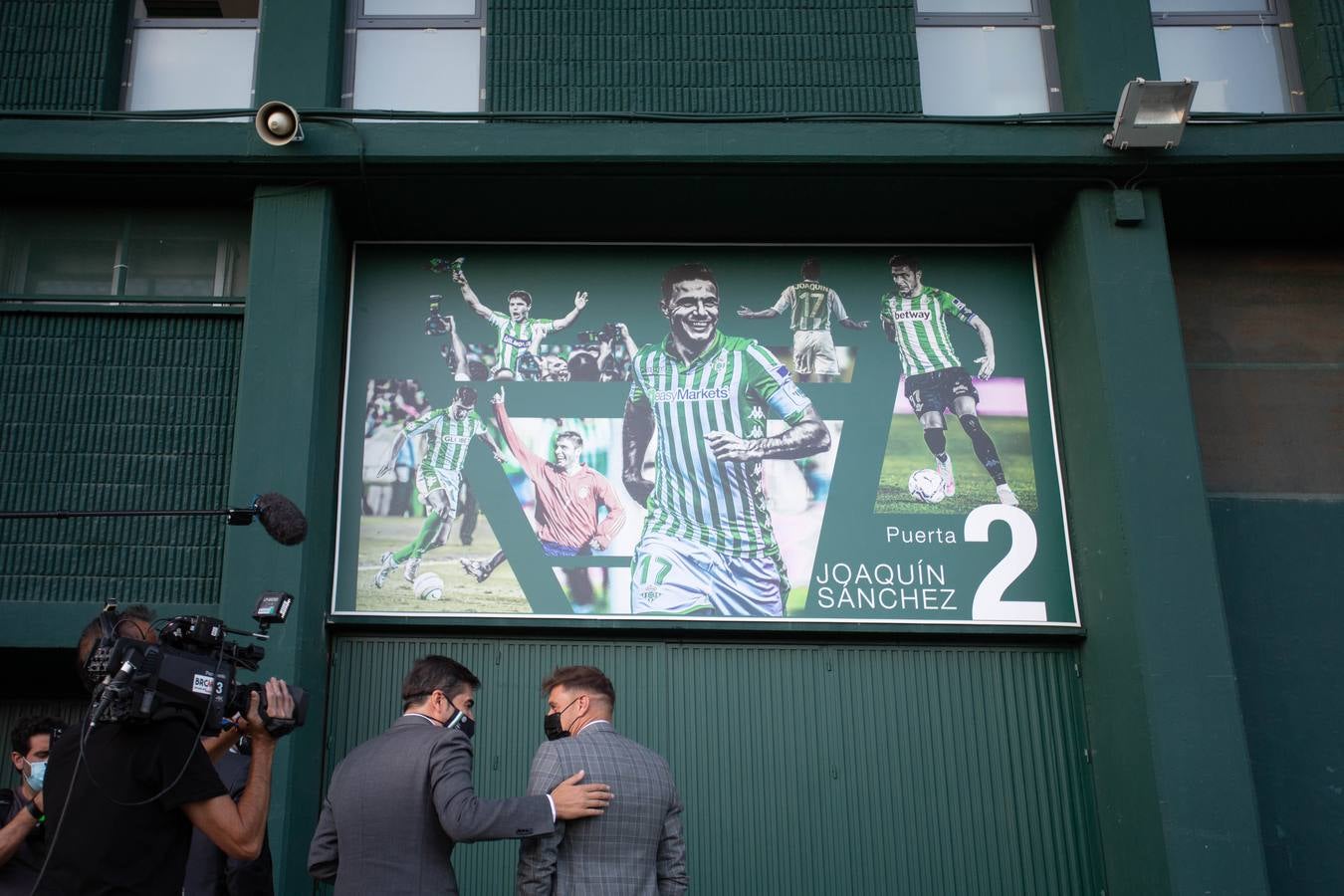 La puerta 2 del Benito Villamarín llevará el nombre de Joaquín