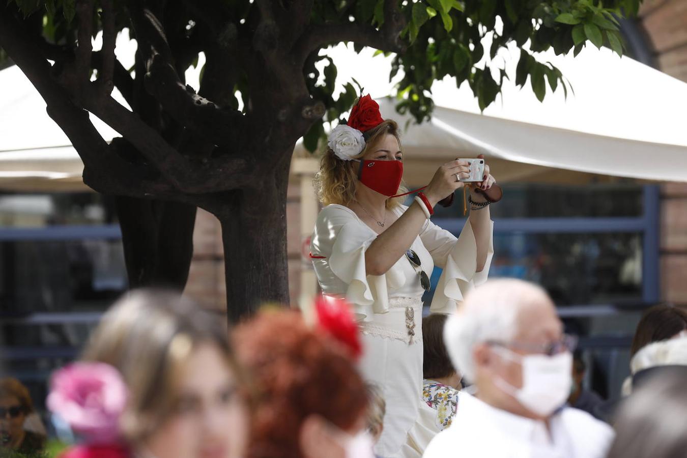 La concentración de mujeres de flamenca en Córdoba, en imágenes