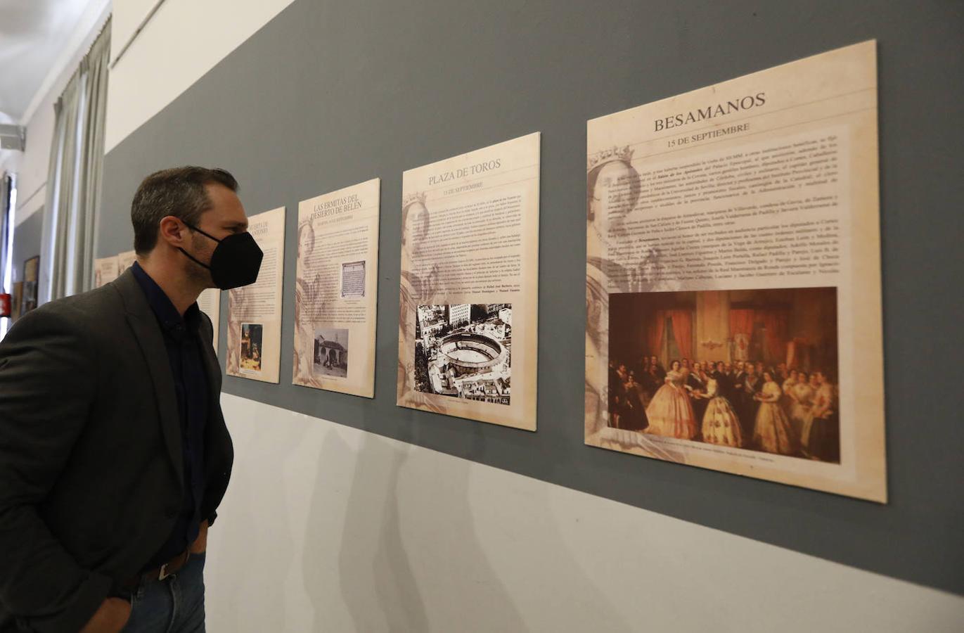 La exposición sobre la visita de Isabel II a Córdoba, en imágenes