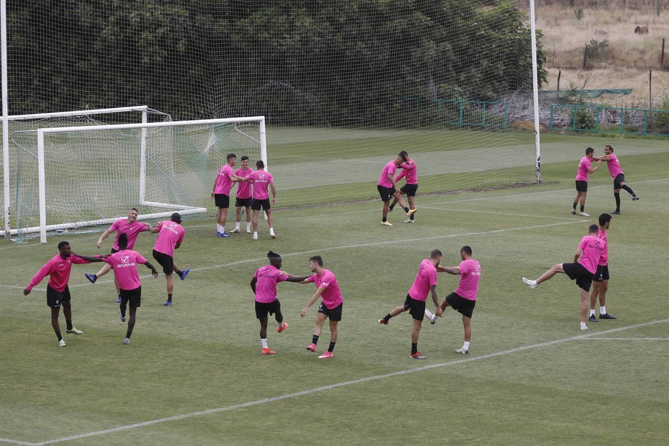 El último entrenamiento del Córdoba CF, en imágenes