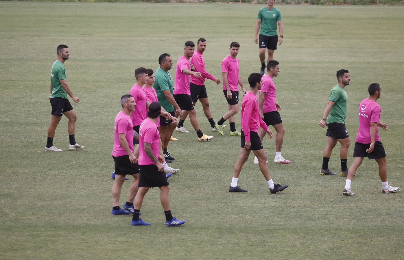 El último entrenamiento del Córdoba CF, en imágenes