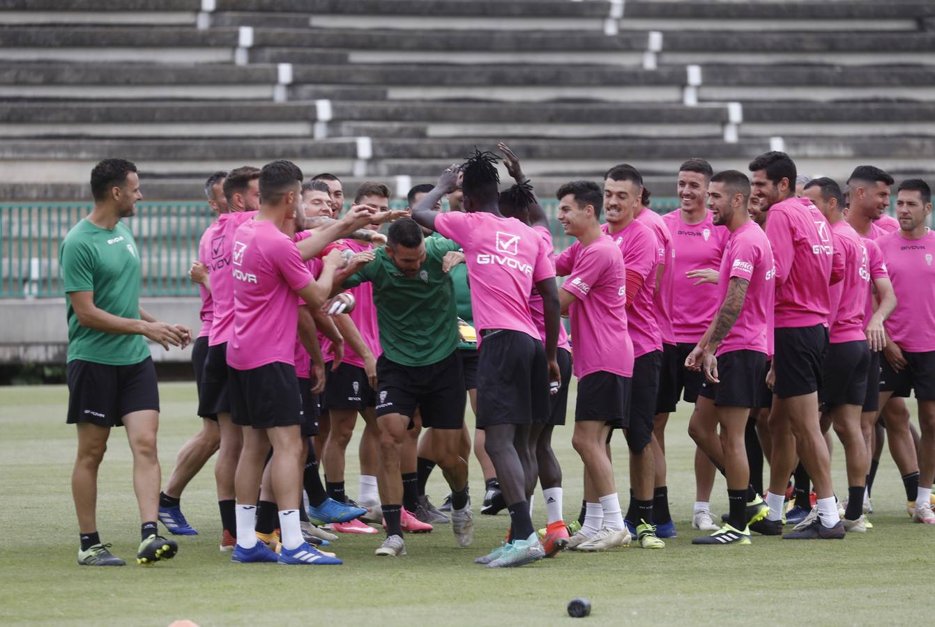 El último entrenamiento del Córdoba CF, en imágenes