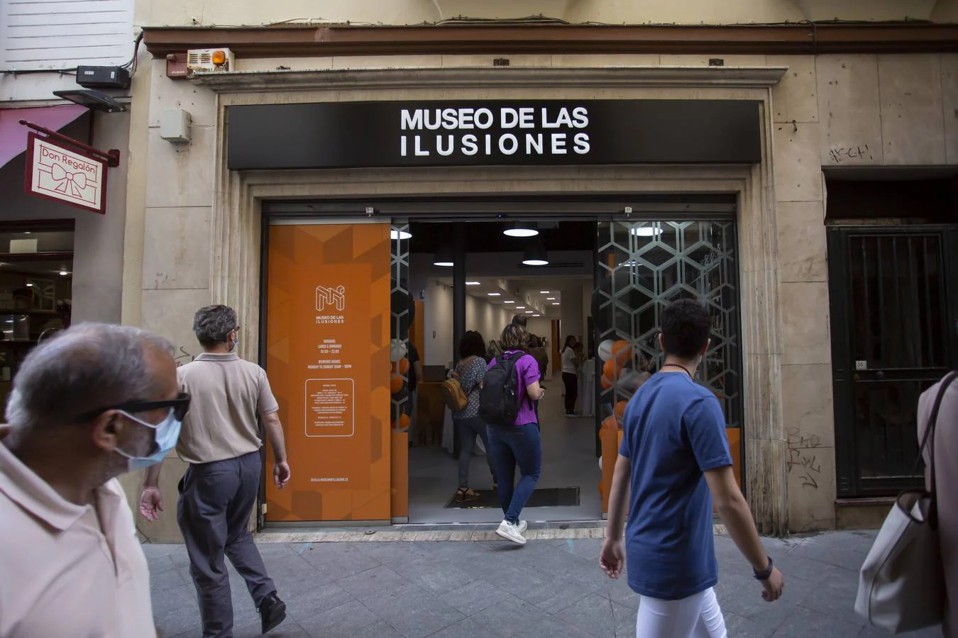 Instalaciones del nuevo Museo de las Ilusiones en Sevilla