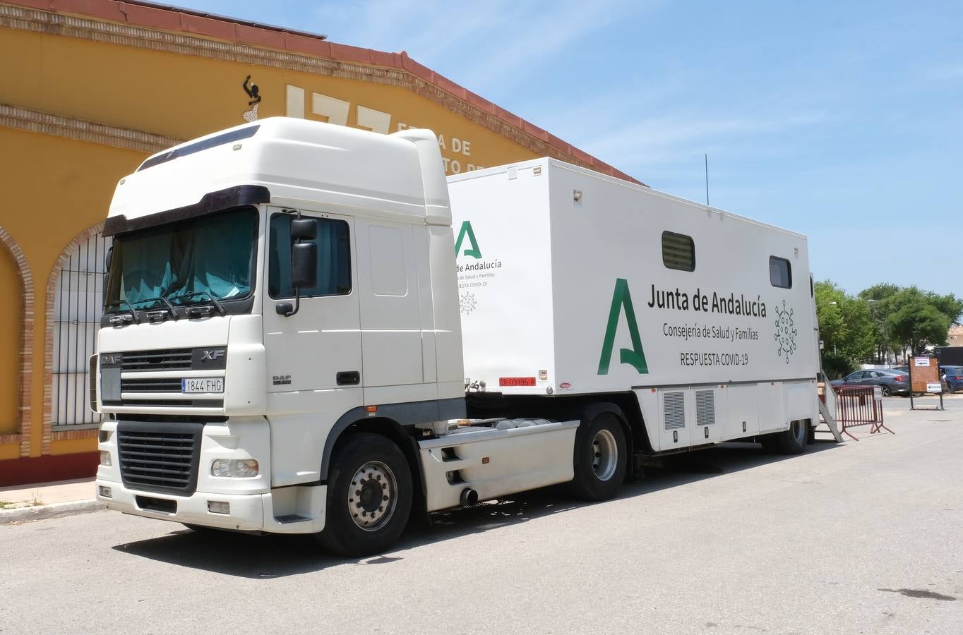 Vacunación masiva contra el Covid en Puerto Real