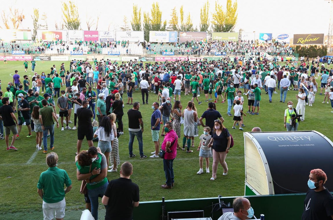 El ascenso del Toledo a Segunda B, en imágenes
