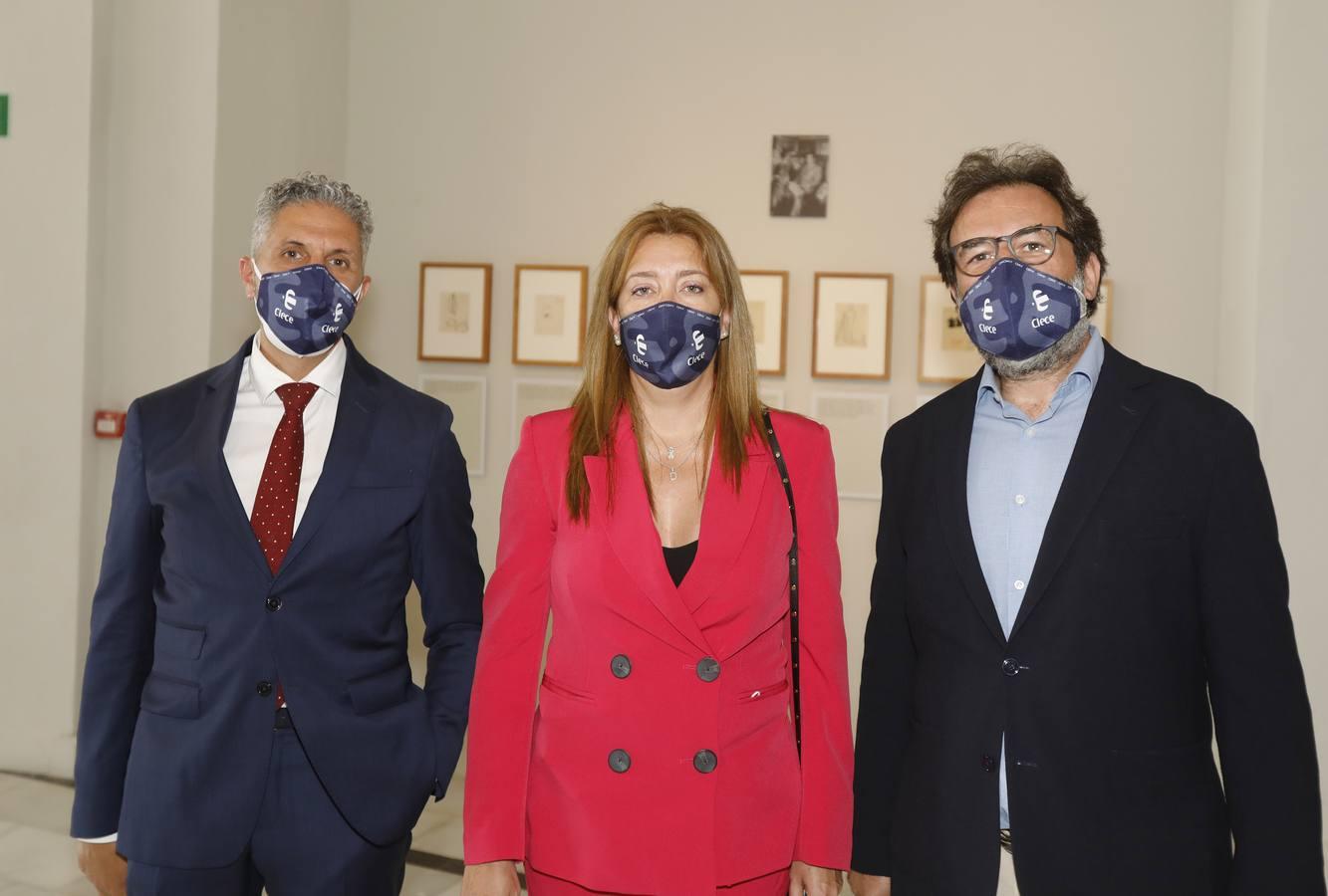 Ángel Fernández, Daniela Macías y Gabriel Vázquez