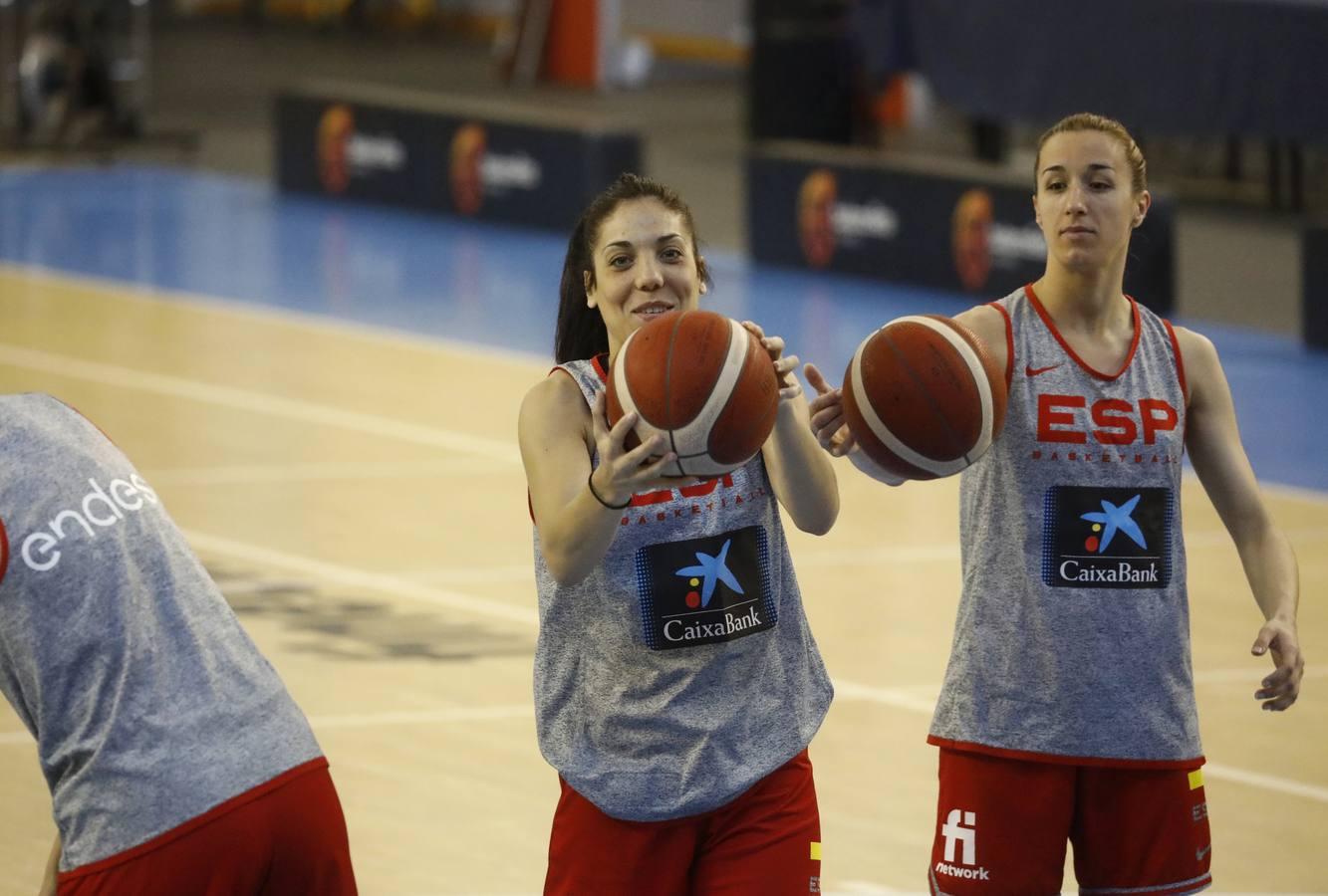 El entrenamiento de España de baloncesto en Córdoba, en imágenes