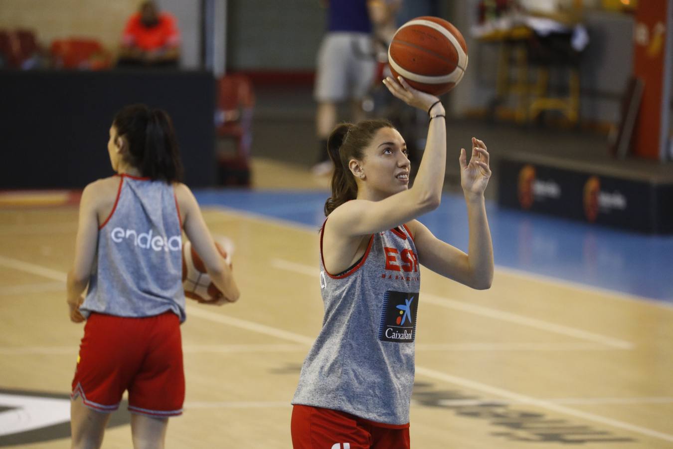 El entrenamiento de España de baloncesto en Córdoba, en imágenes