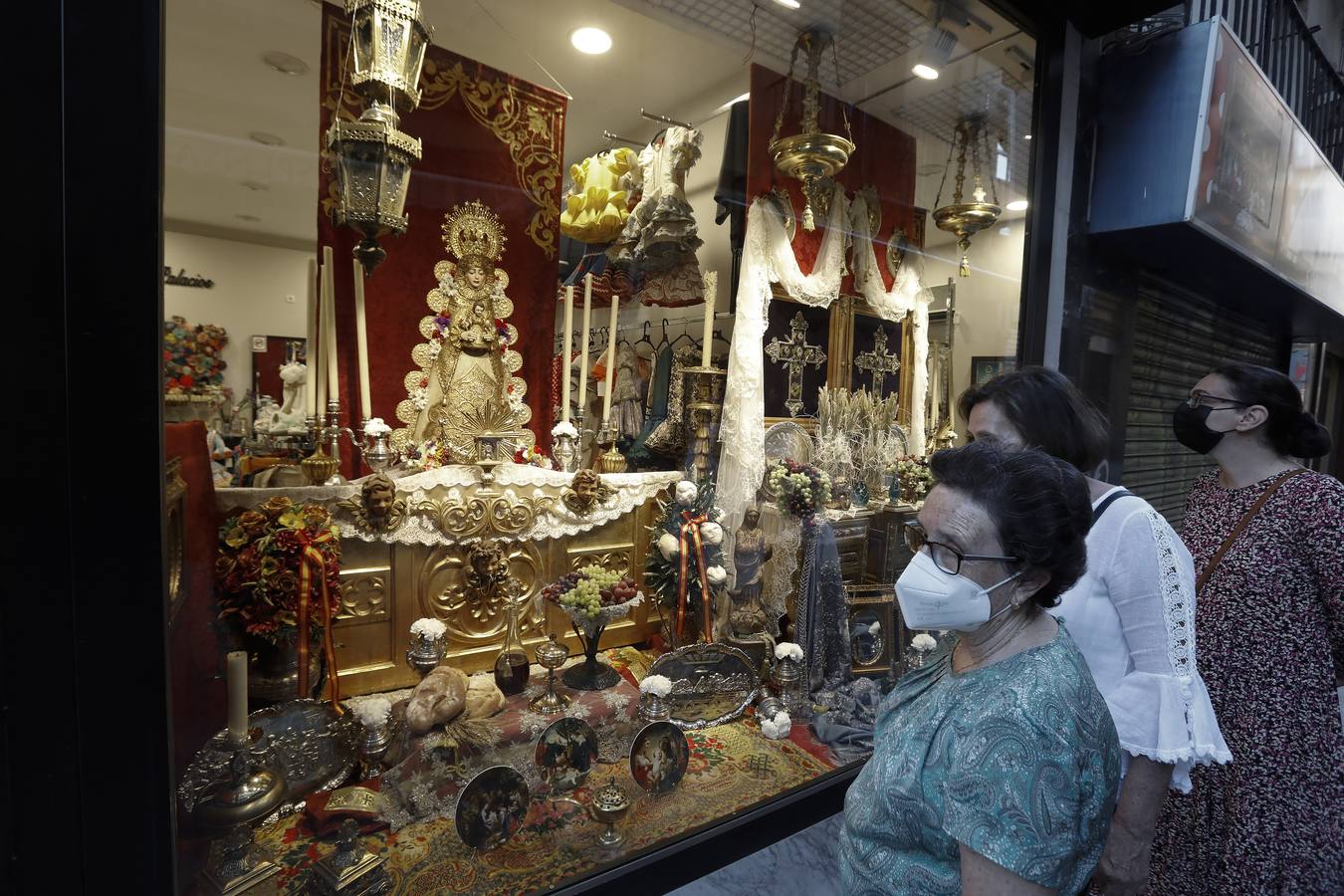 Ambiente previo al Corpus Christi en Sevilla