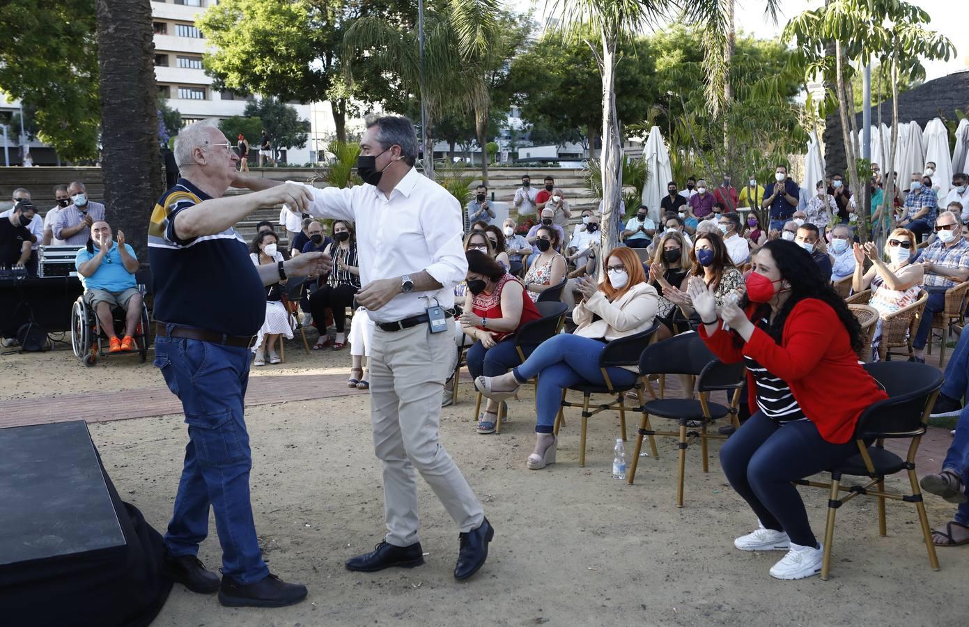 El acto de Juan Espadas en Córdoba, en imágenes