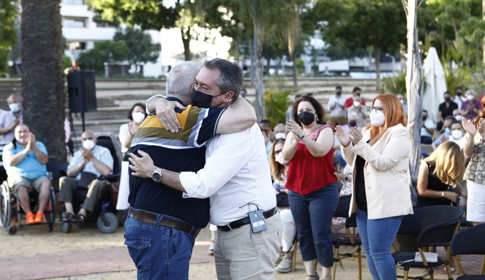 El acto de Juan Espadas en Córdoba, en imágenes