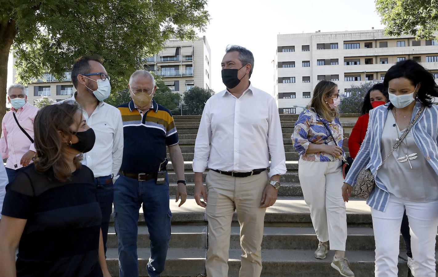 El acto de Juan Espadas en Córdoba, en imágenes