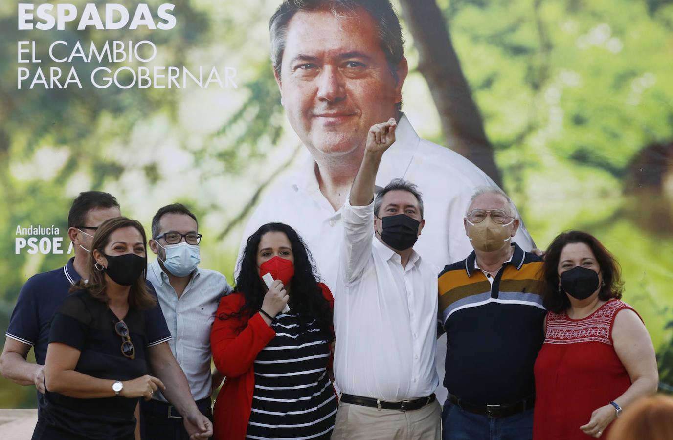 El acto de Juan Espadas en Córdoba, en imágenes