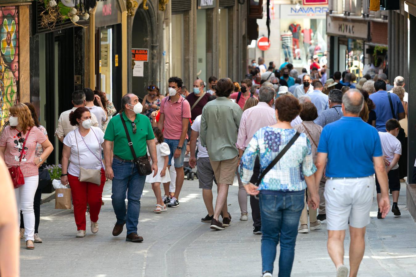 Las imágenes de un Corpus de Toledo a medio gas