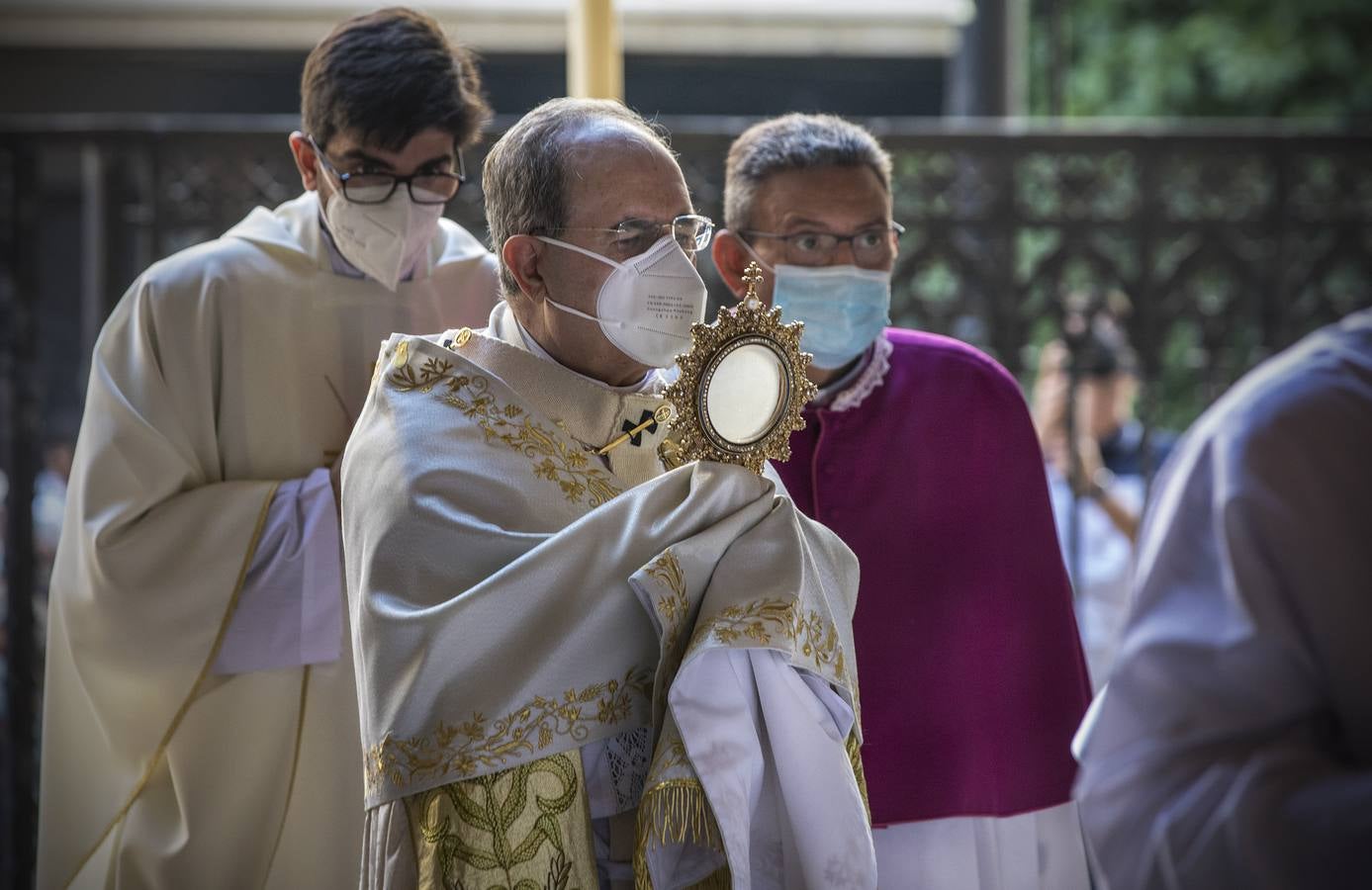 Celebración del Corpus Christi en Sevilla