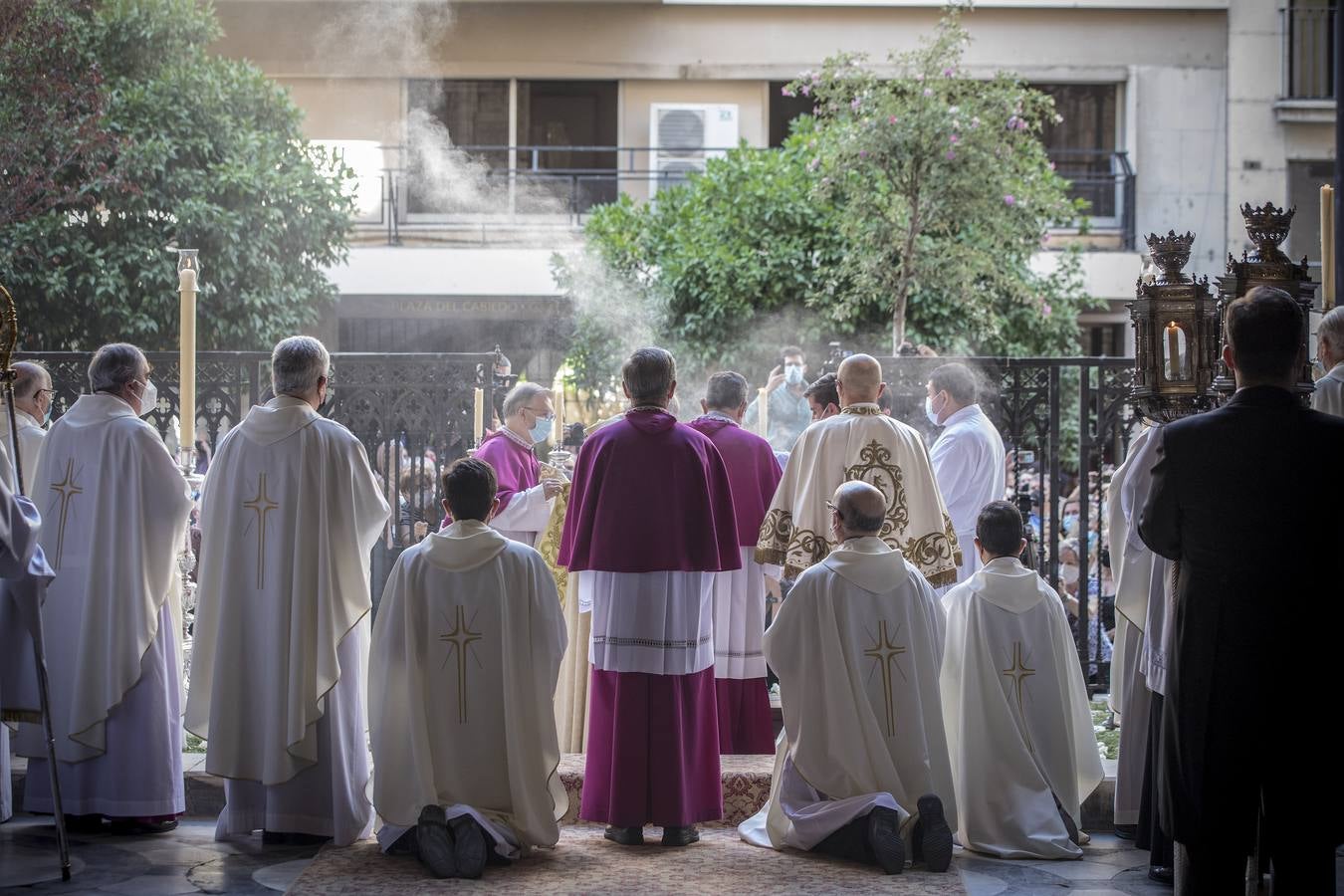 Celebración del Corpus Christi en Sevilla