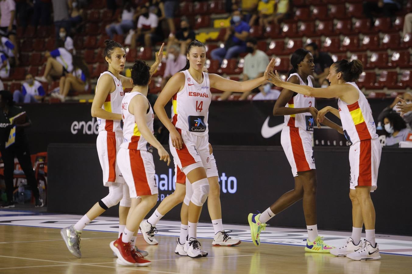 El triunfo de la selección Española en Vista Alegre, en imágenes