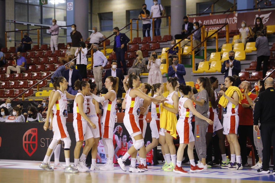 El triunfo de la selección Española en Vista Alegre, en imágenes