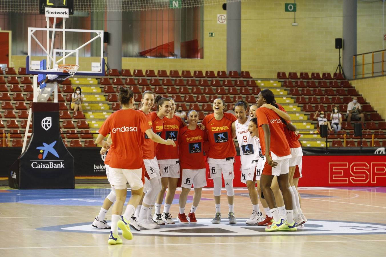 El triunfo de la selección Española en Vista Alegre, en imágenes