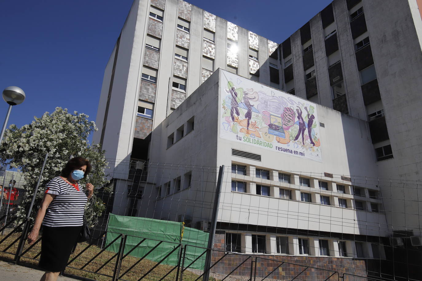 El mural de internos del Centro de Menores para los donantes de órganos de Córdoba, en imágenes