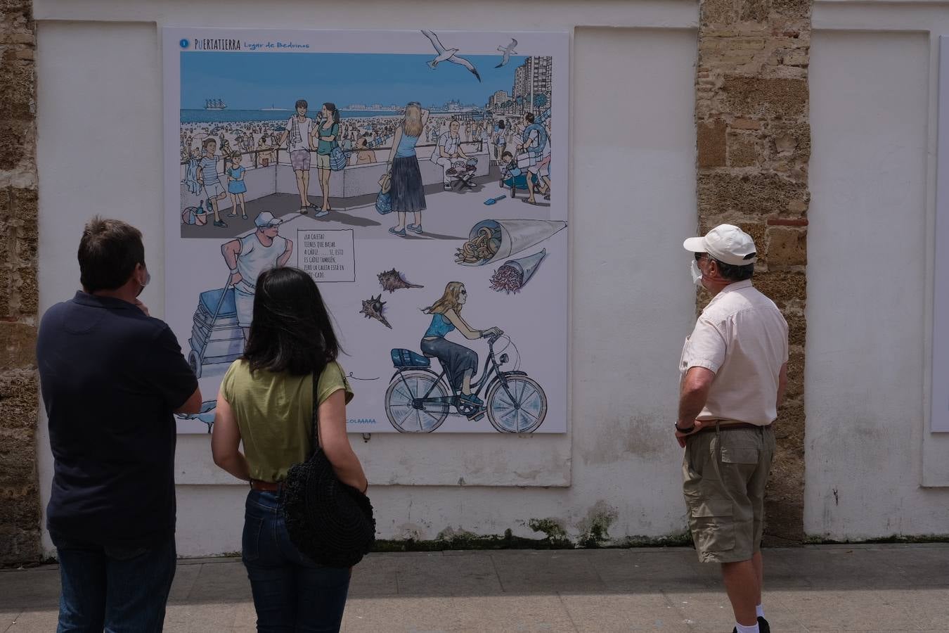 Inauguración de la exposición ‘Cádiz a los cuatro vientos’ en el Mercado Central