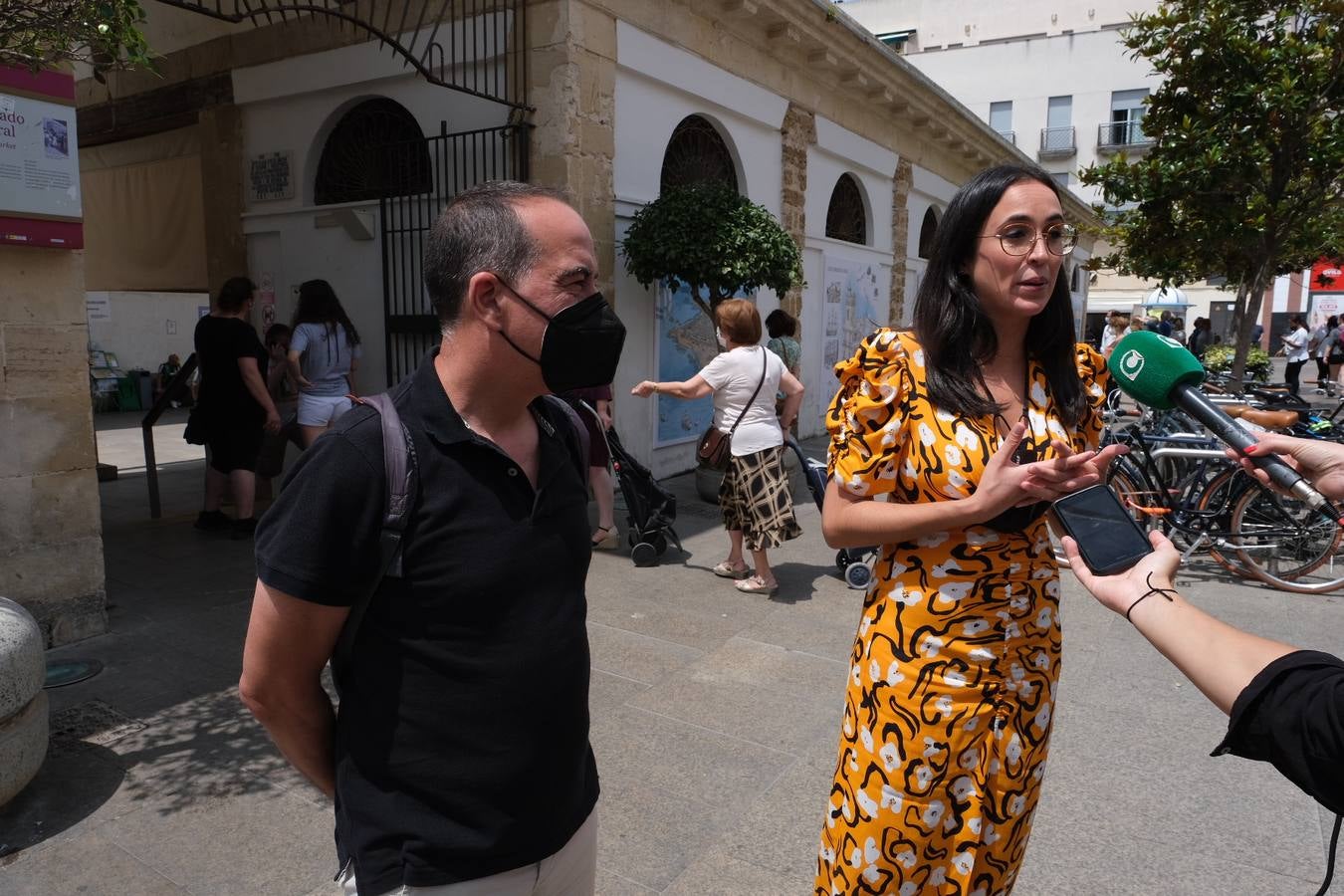 Inauguración de la exposición ‘Cádiz a los cuatro vientos’ en el Mercado Central