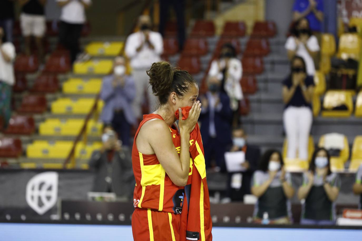 Las mejores imágenes del partido de baloncesto España-Bélgica en Córdoba