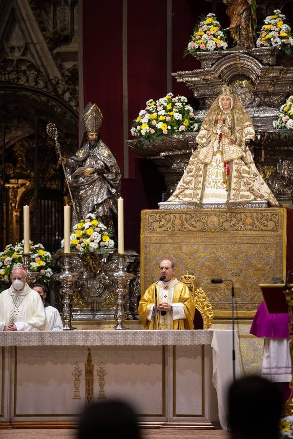 Misa solemne de despedida de monseñor Asenjo en la Catedral de Sevilla