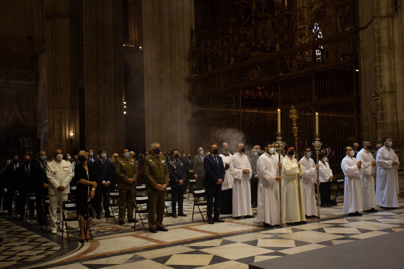 Misa solemne de despedida de monseñor Asenjo en la Catedral de Sevilla