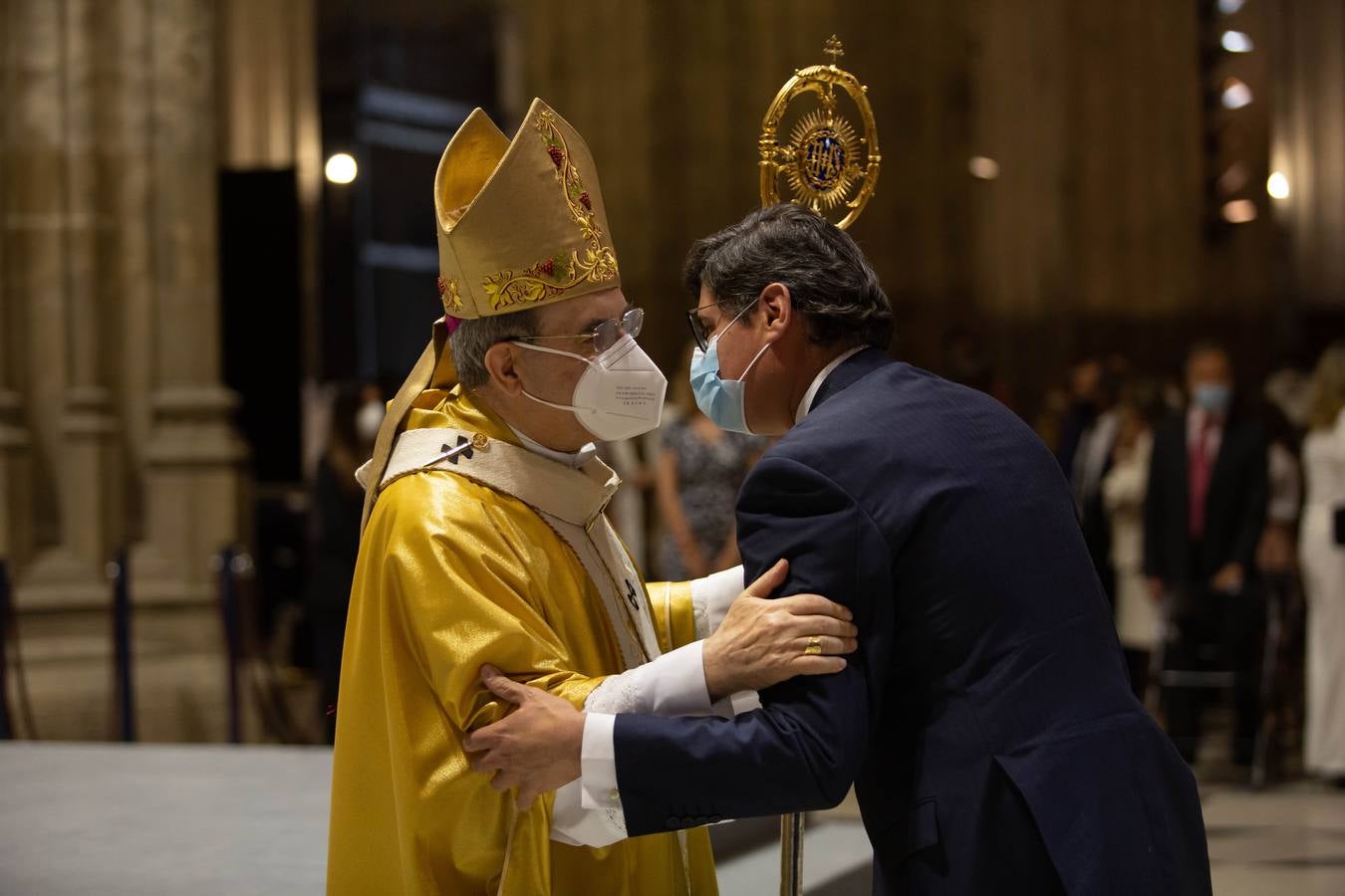 Misa solemne de despedida de monseñor Asenjo en la Catedral de Sevilla