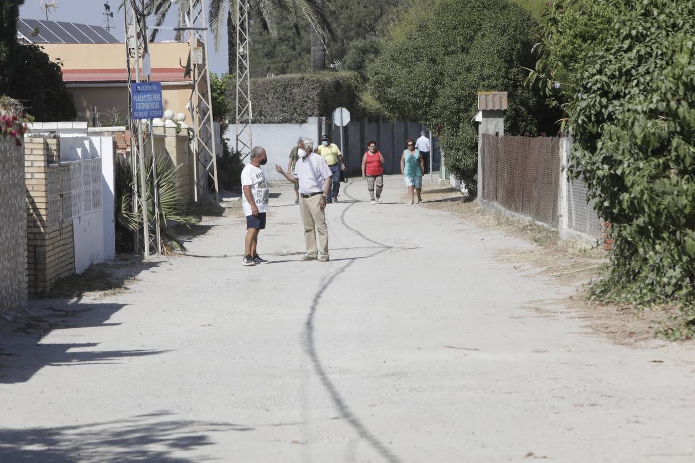 Los vecinos de Aguadulce llegan al límite después de siete meses sin luz