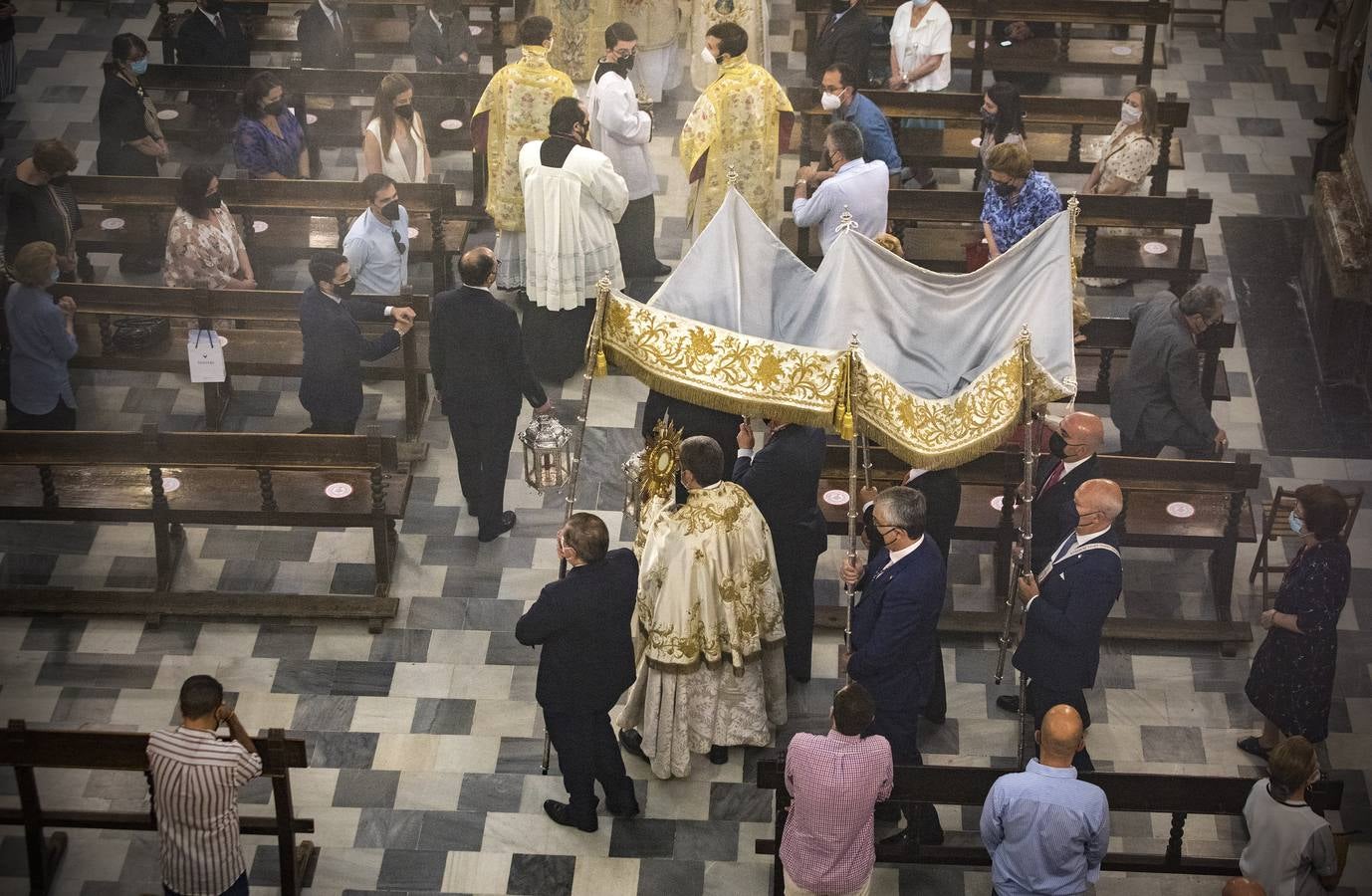 Celebración del Corpus Christi en la intimidad de la Magdalena