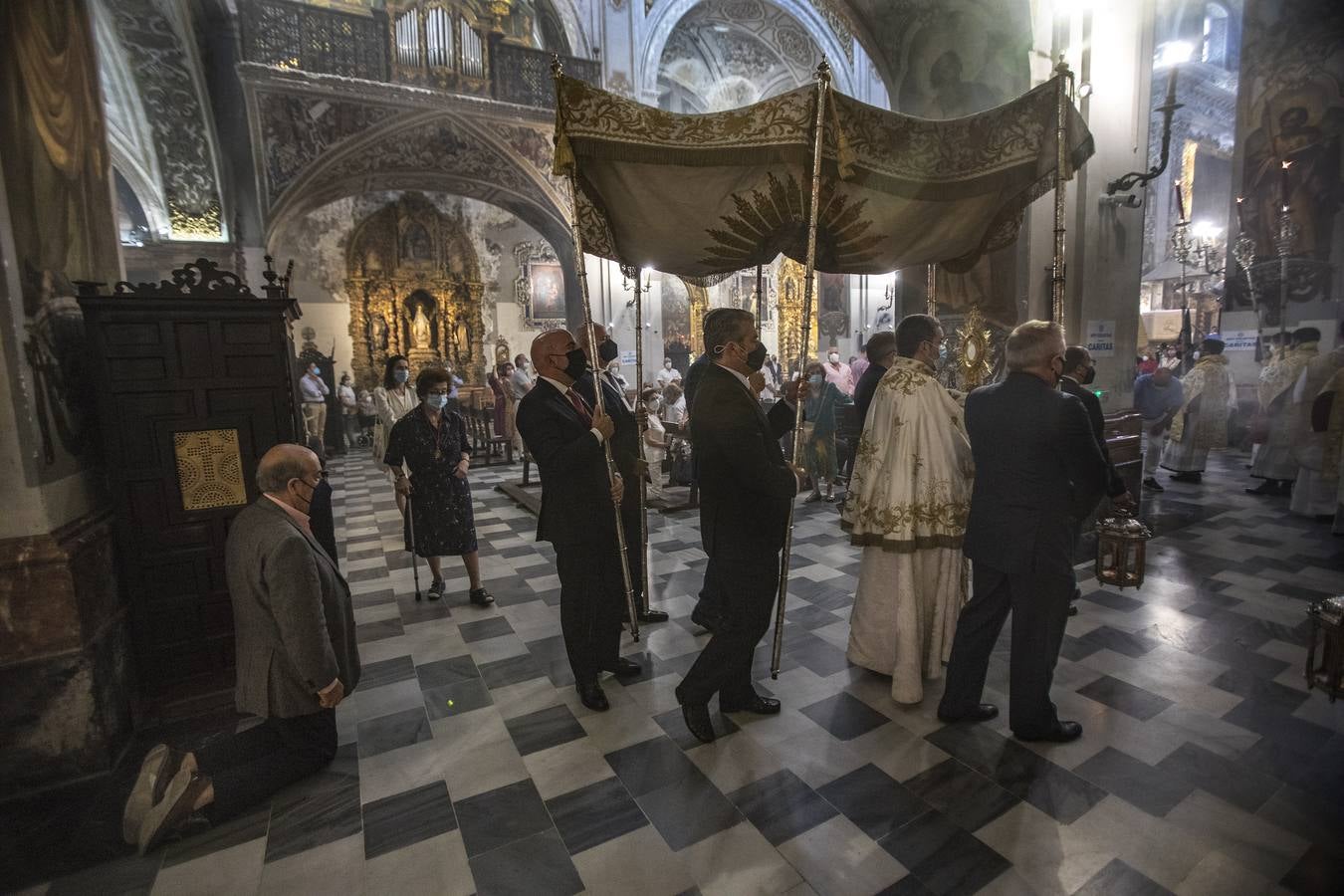 Celebración del Corpus Christi en la intimidad de la Magdalena