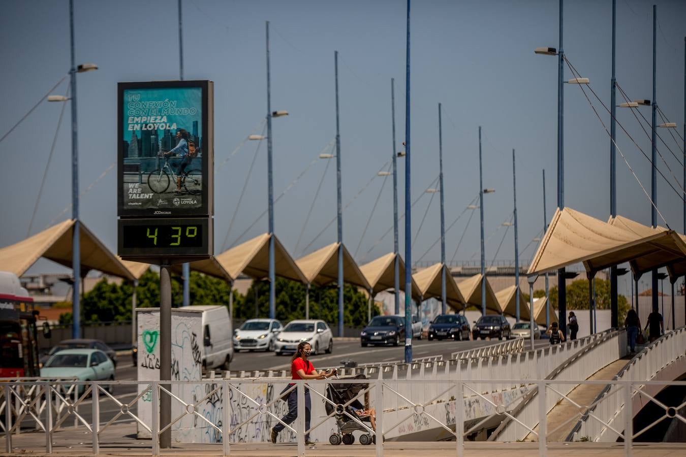 Activada la alerta amarilla en Sevilla por el calor