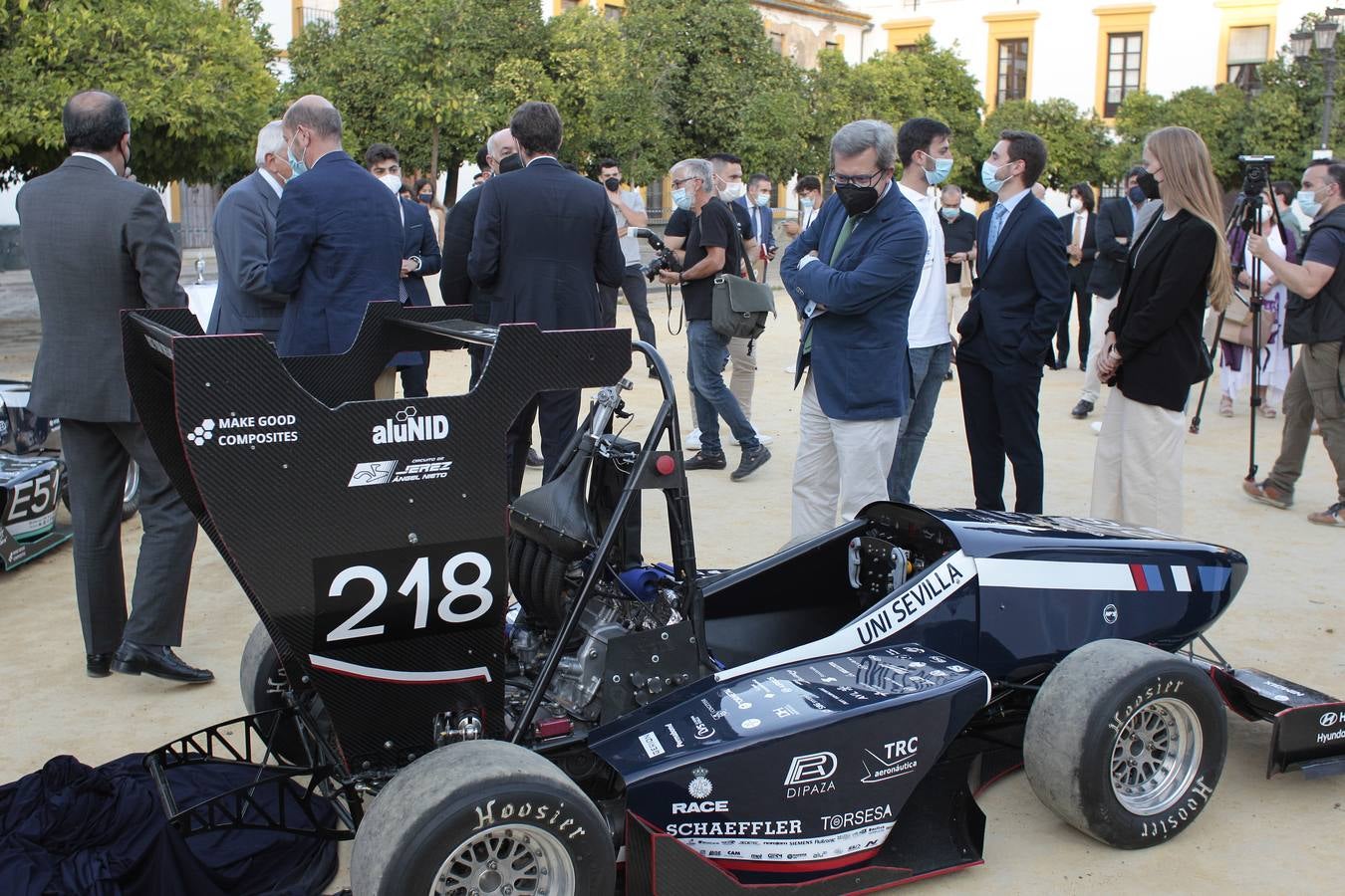 Dos coches creados en Sevilla participarán en la Fórmula Student