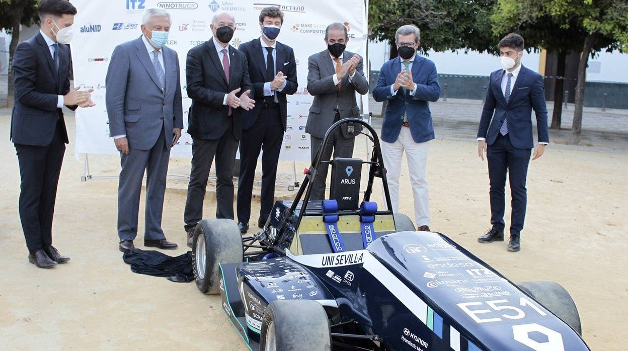 Dos coches creados en Sevilla participarán en la Fórmula Student