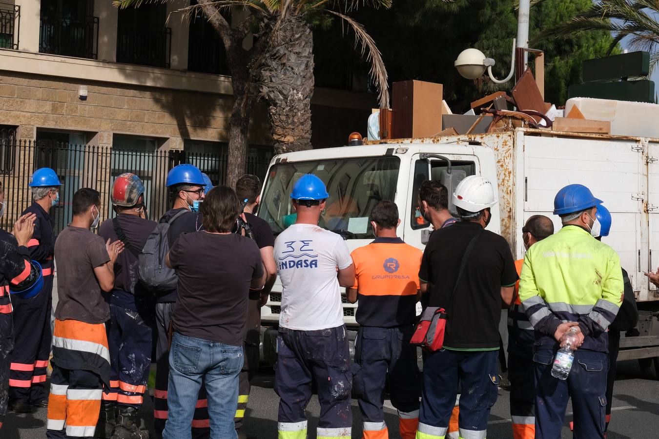 Los trabajadores de Navantia piden carga de trabajo para el astillero gaditano