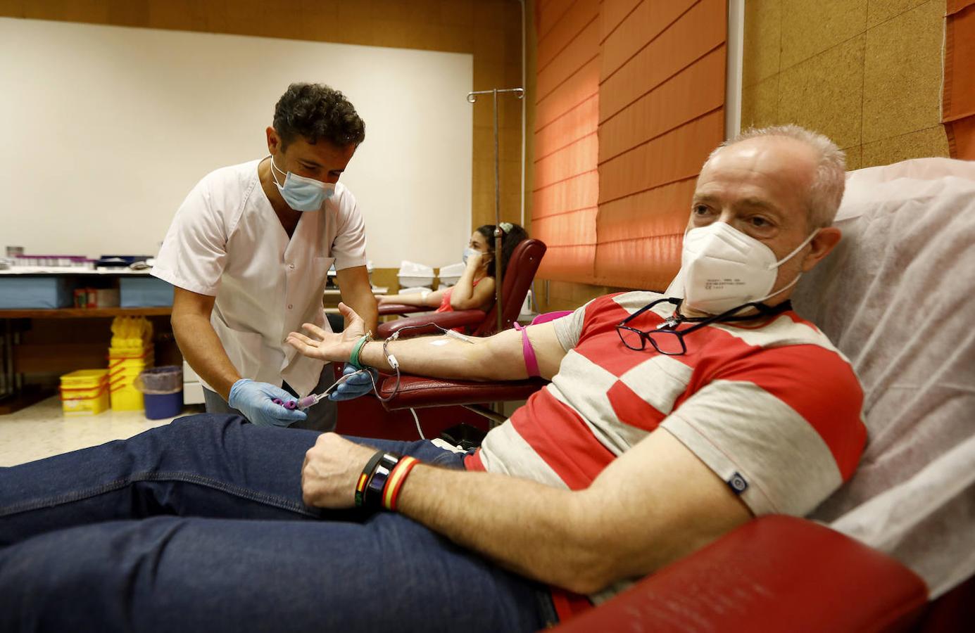 El trabajo en el Centro de Transfusión de Córdoba, en imágenes