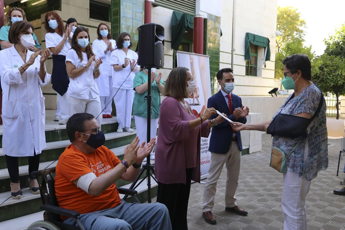 Homenaje en Sevilla a los donantes, ejemplos de generosidad y vida