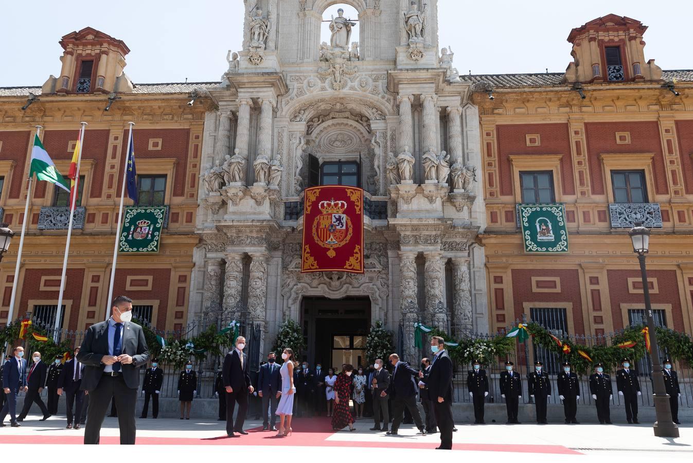 En imágenes, la entrega de la Medalla de Honor de Andalucía al Rey Felipe VI en Sevilla