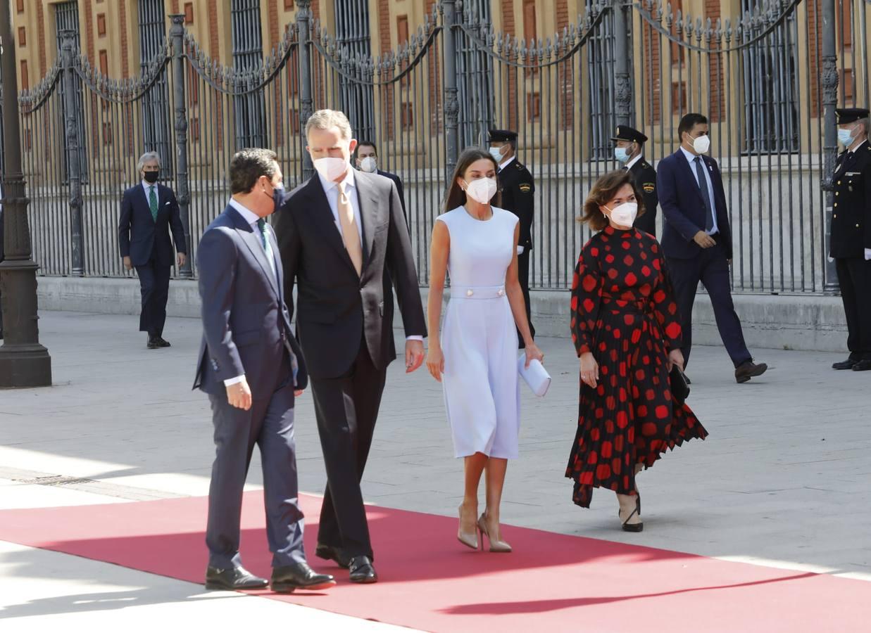 En imágenes, la entrega de la Medalla de Honor de Andalucía al Rey Felipe VI en Sevilla