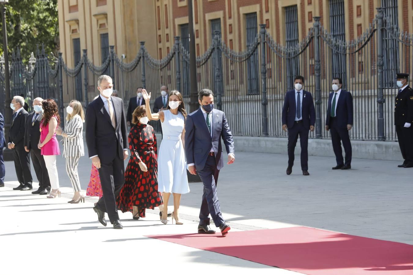 En imágenes, la entrega de la Medalla de Honor de Andalucía al Rey Felipe VI en Sevilla