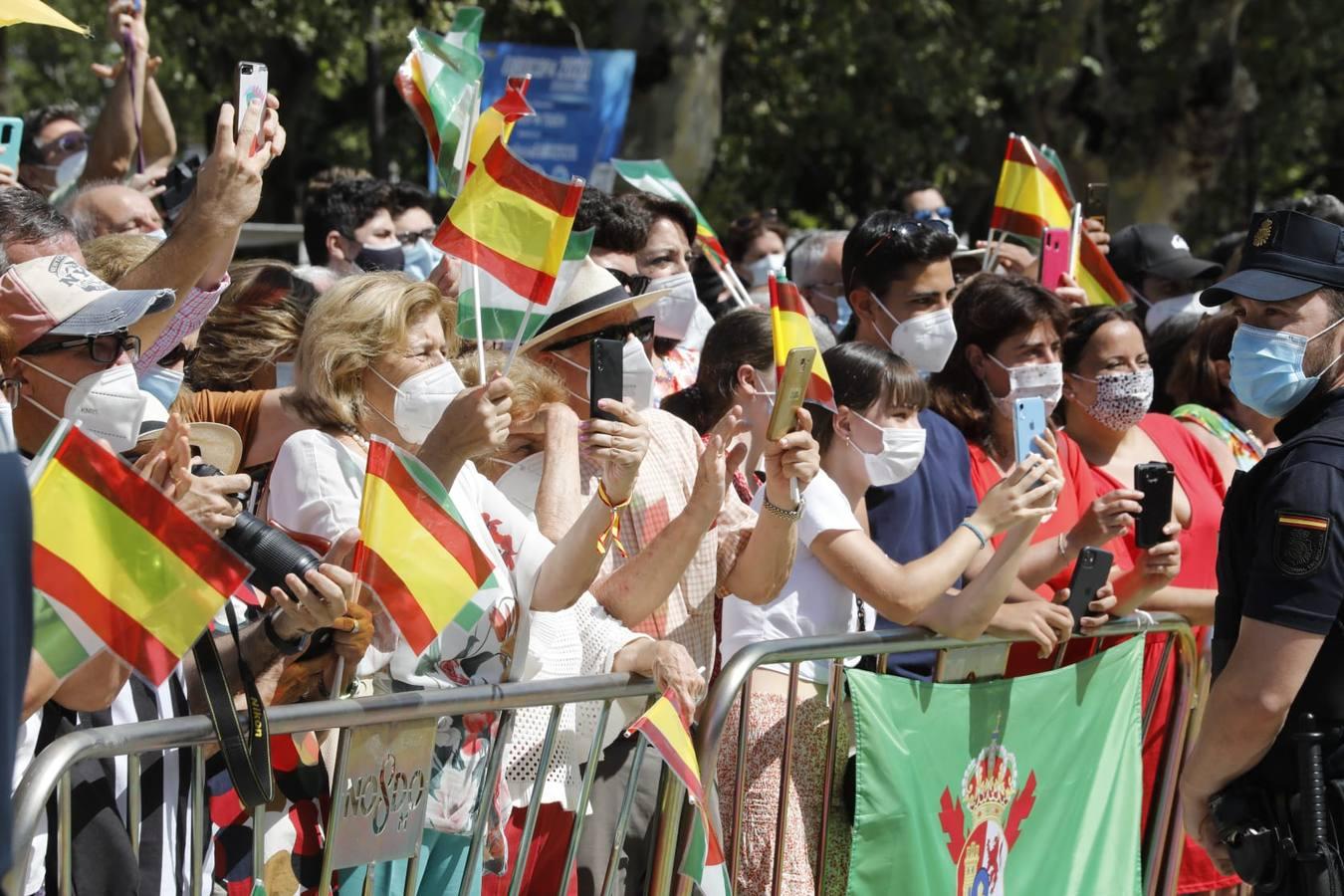 En imágenes, la entrega de la Medalla de Honor de Andalucía al Rey Felipe VI en Sevilla